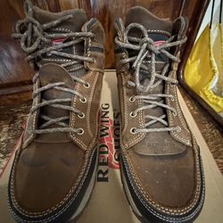 Red wing  steel toe work boots