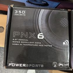 Massive Audio PNX6 6.5" coaxial water-repellent speaker. 