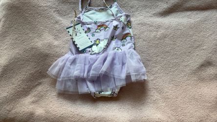 Purple uni-pig dress