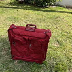 Red Ballistic Nylon Tumi Carry/on Bag