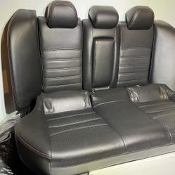 09-15 Mitsubishi Lancer Ralliart Rear Leather Seat  