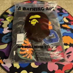 BAPE Gray Camouflage Medium Hoodie 100% Authentic (Brand New)
