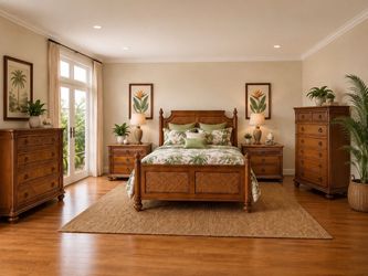 Beautiful Tommy Bahama Queen bedroom set 🌴🌴🌴🌴 stunning