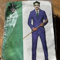 Halloween Adult Costume  The Joker Suit