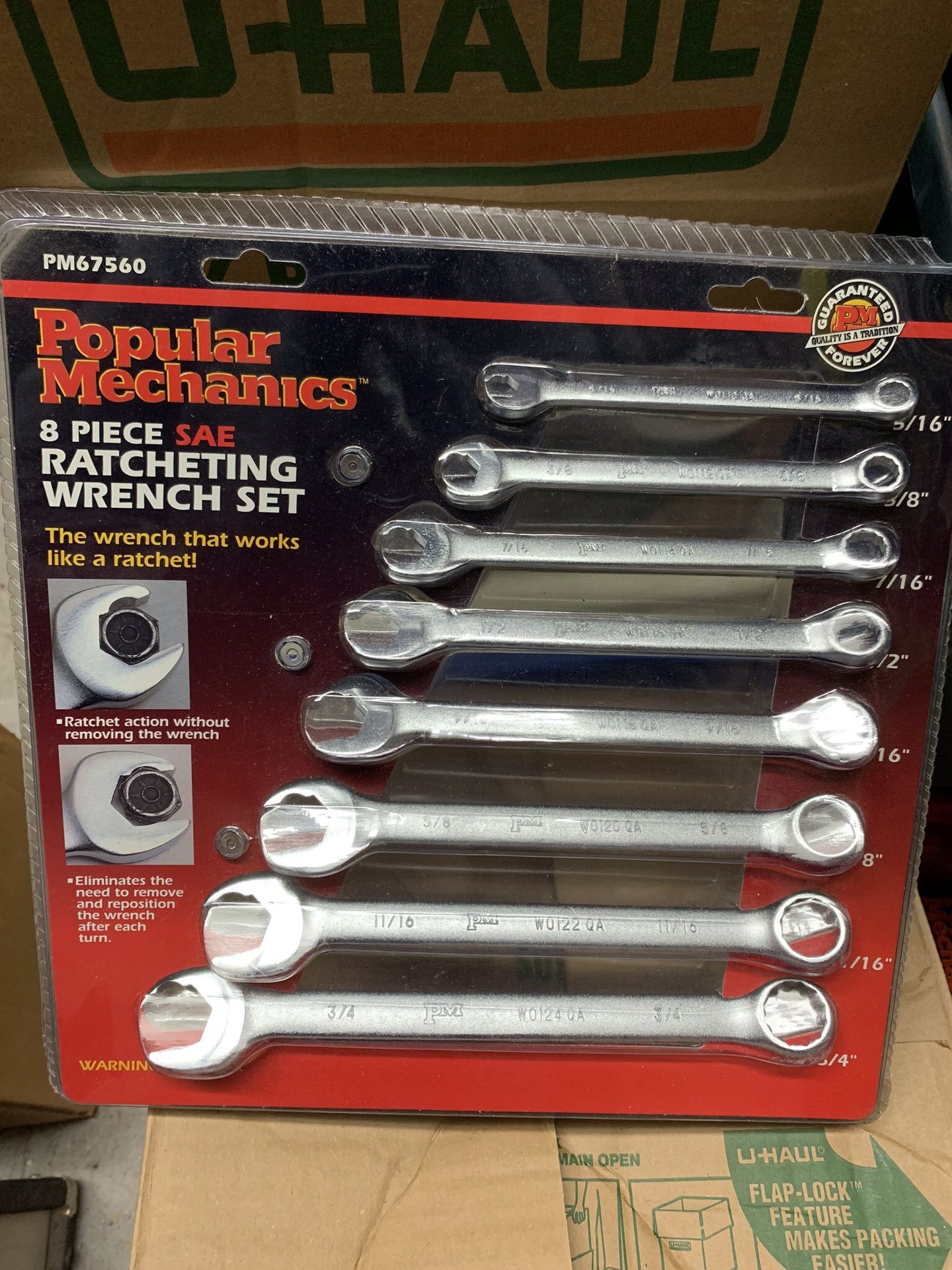 8 piece ratcheting wrench set