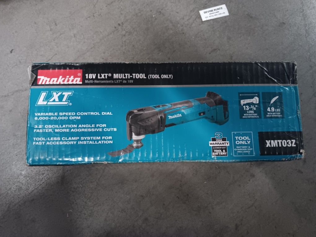 Brand New Makita Multi Tool In Box