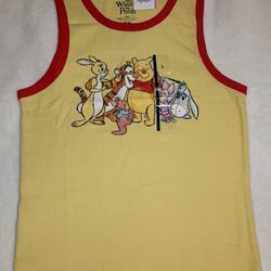 Winnie The Pooh & Friend Tank Top Size Large