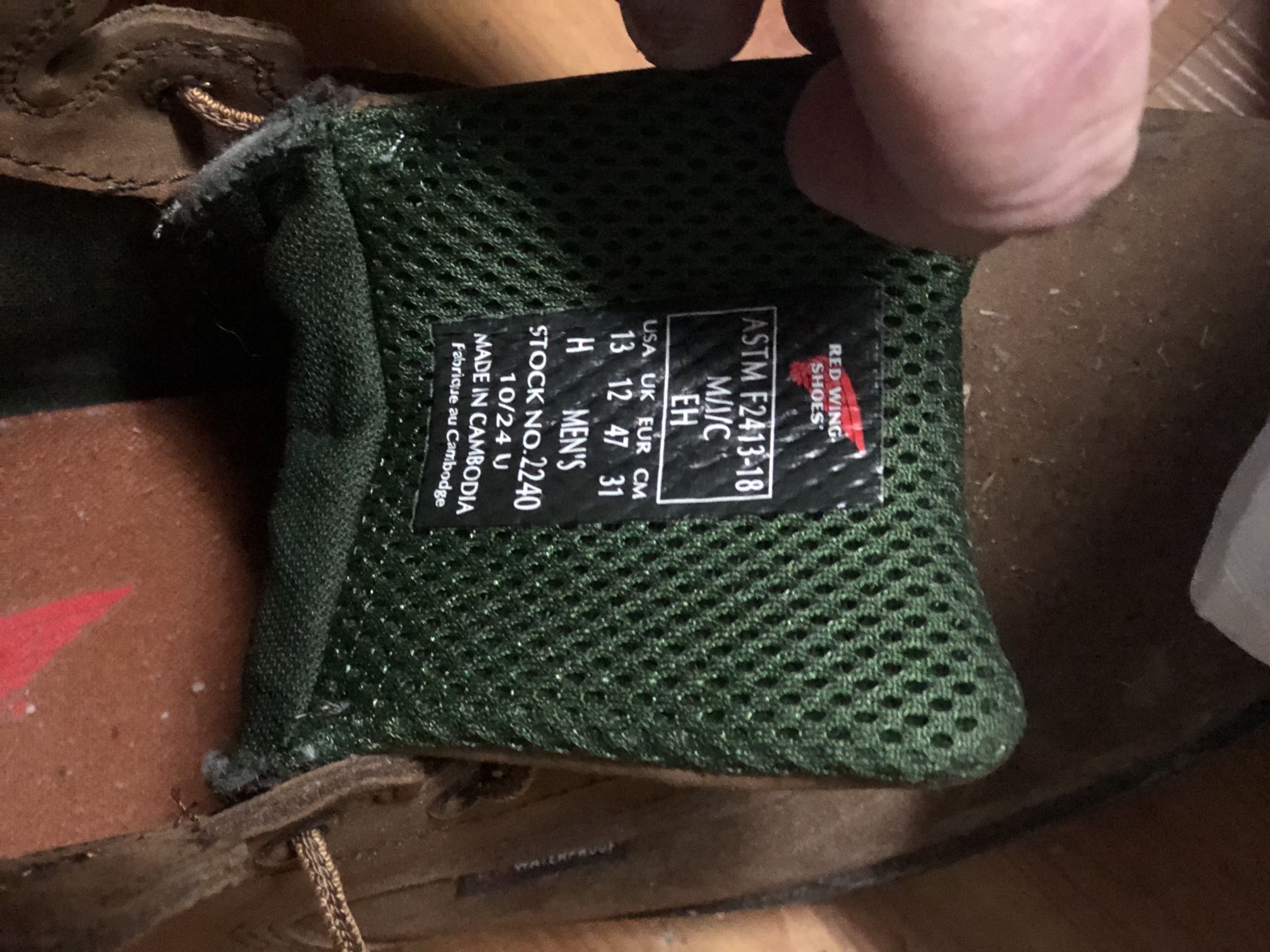 Red Wing Steel Toe Boots