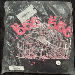 Black Sp5der Hoodie - Size small - New