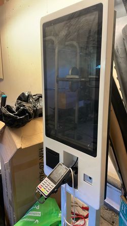 Kiosk with terminal