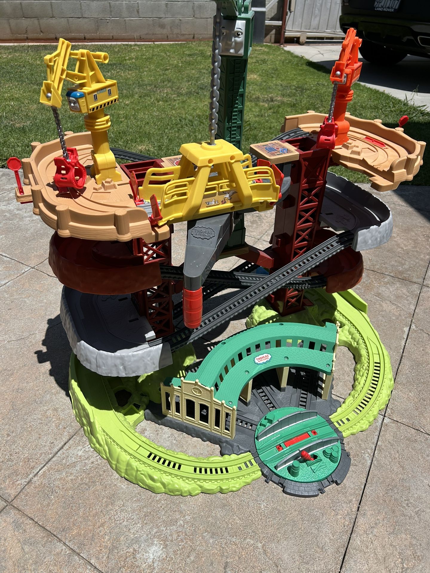 Thomas And Friends Trains & Cranes Super Tower