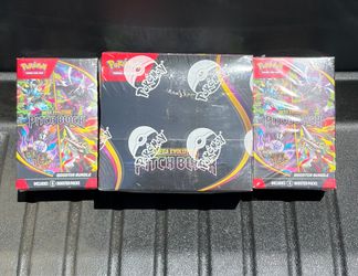 WTS Pitch Black Booster Box and Bundles