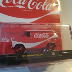 M2 Coca Cola Chase: Red Wheels!  1971 Chevrolet Van G10 Toy Car