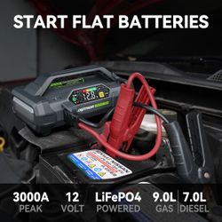 Lokithor LiFePO4 3000A Jump Starter