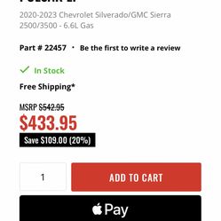 2020-2024 Gmc 6.6 Gas Tuner 