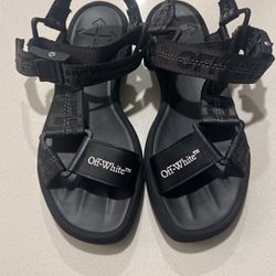 Off-white Black Trek Sandals 