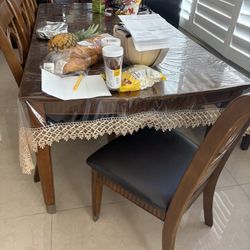 Dining Table With 4 Chairs