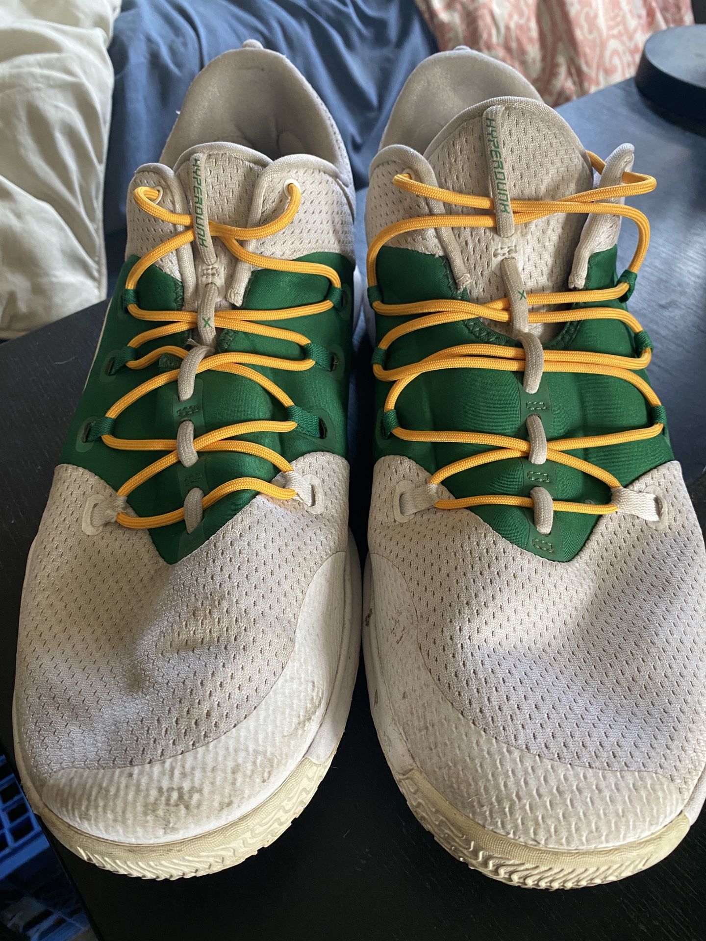 Nike Hyperdunk X Low 'White Gorge Green'