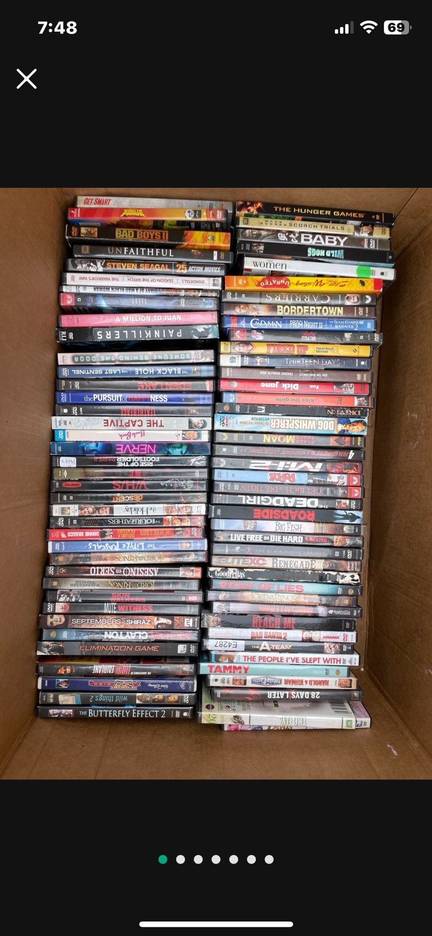 560 + DVD Movies For $250 Cash Firm All Or Nothing Under $.45