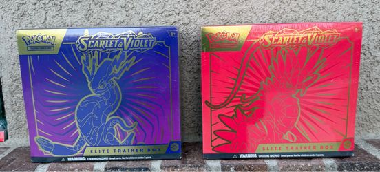 Scarlet & Violet Elite Trainer Box [Miraidon and Koraidon] 2 boxes