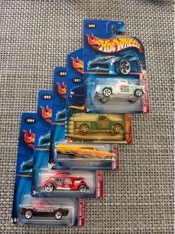 *2003 NOS Hot Wheels Radical Wrestlers Series of 5
