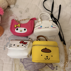 Hello kitty & friends purses