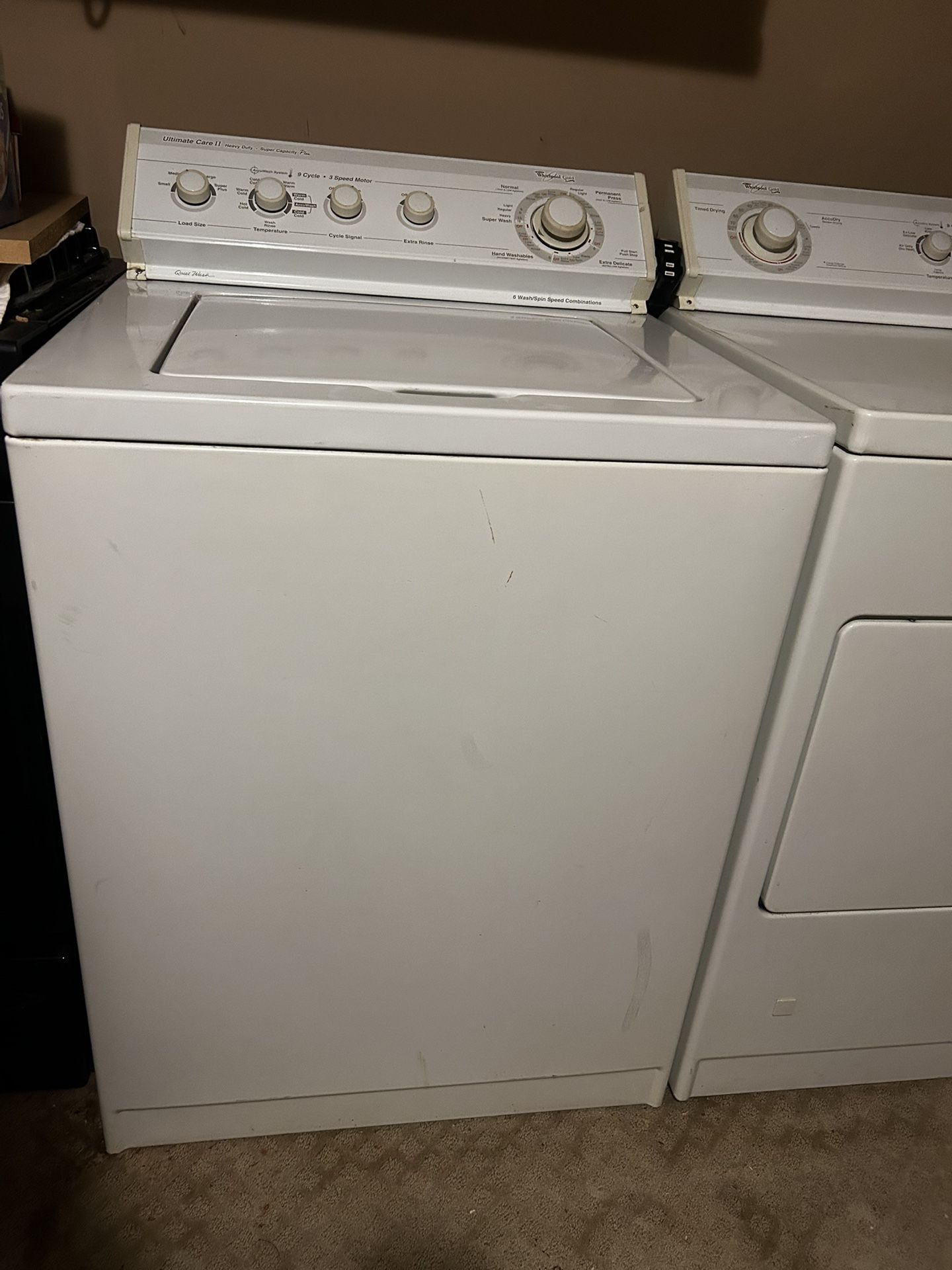 Whirlpool Washer Dryer Set