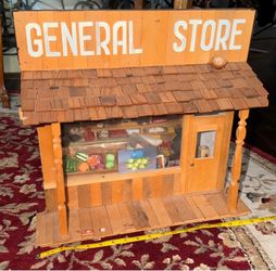 Handmade Miniature General Store Dollhouse