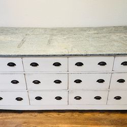 Vintage Apothecary Drawer Cabinet