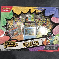 Pokemon Ascended Heroes First Partners Deluxe Pin Collection