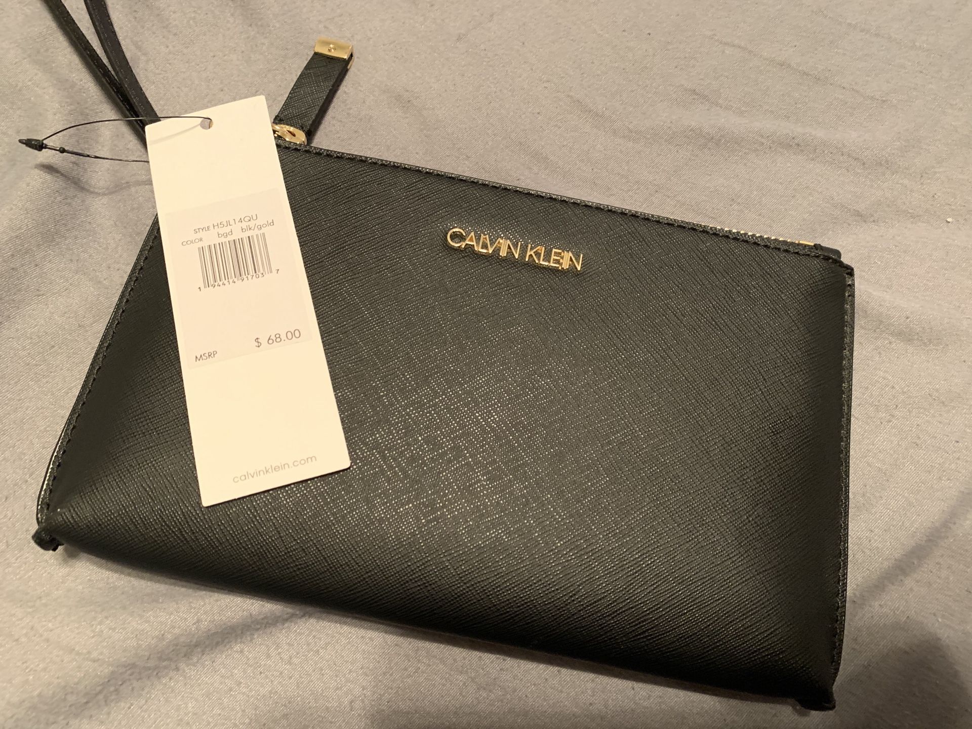Calvin Klein wristlet wallet