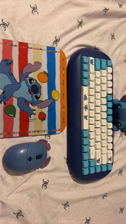 Stitch keyboard, mouse, and mouse pad