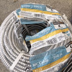 250 ft. 12/2 Solid MC (Metal Clad) Aluminum Armor Cable