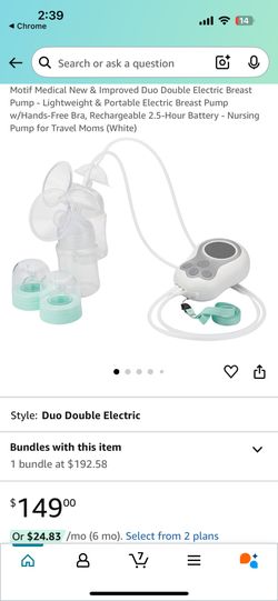 Motif duo Electric Pump