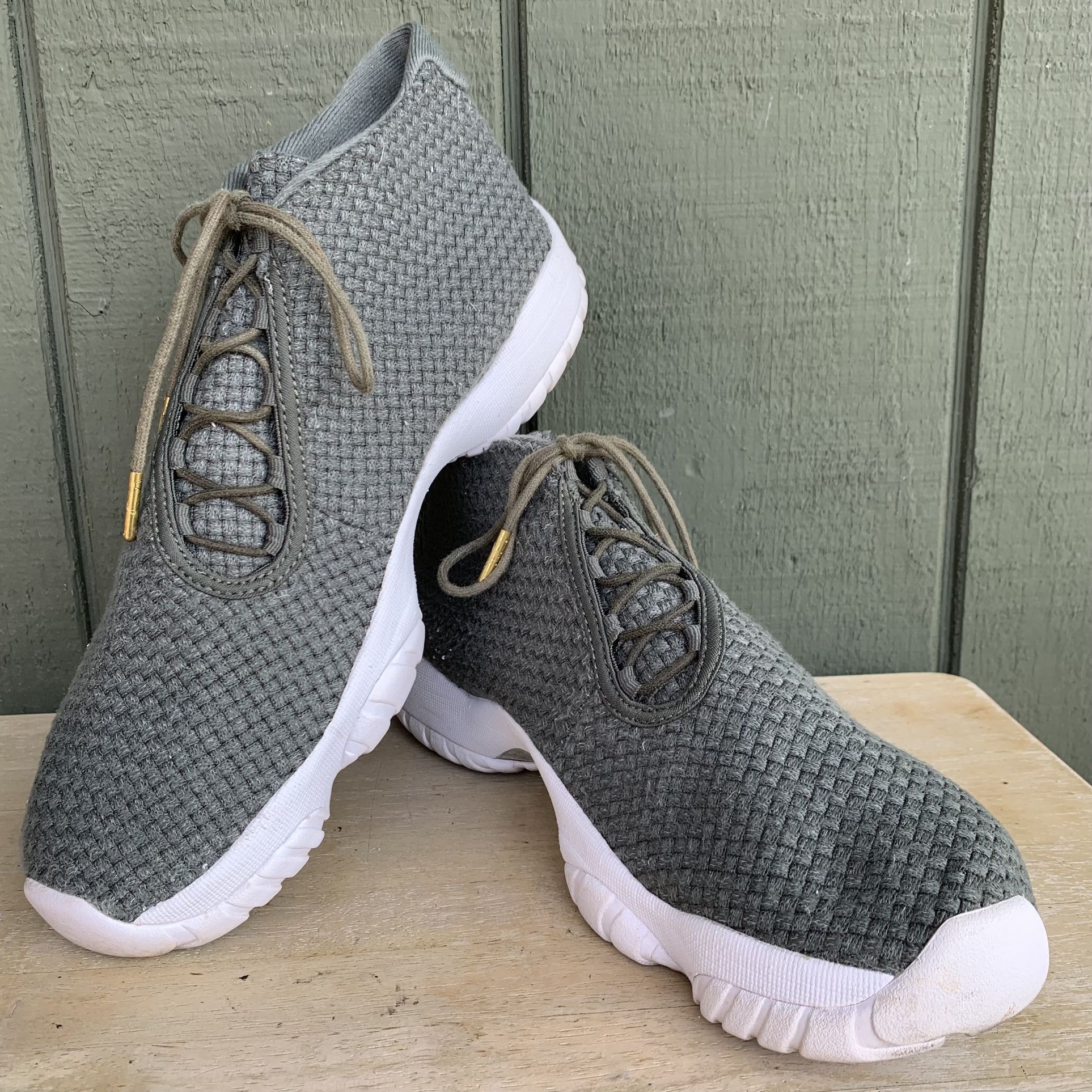 Nike Air Jordan Future Knit Premium Cool Green 656503-300 Mens Size 12