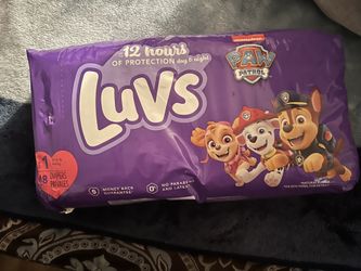 Luvs diapers 