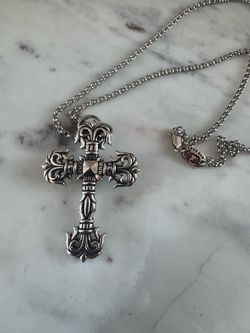 chrome hearts filigree cross