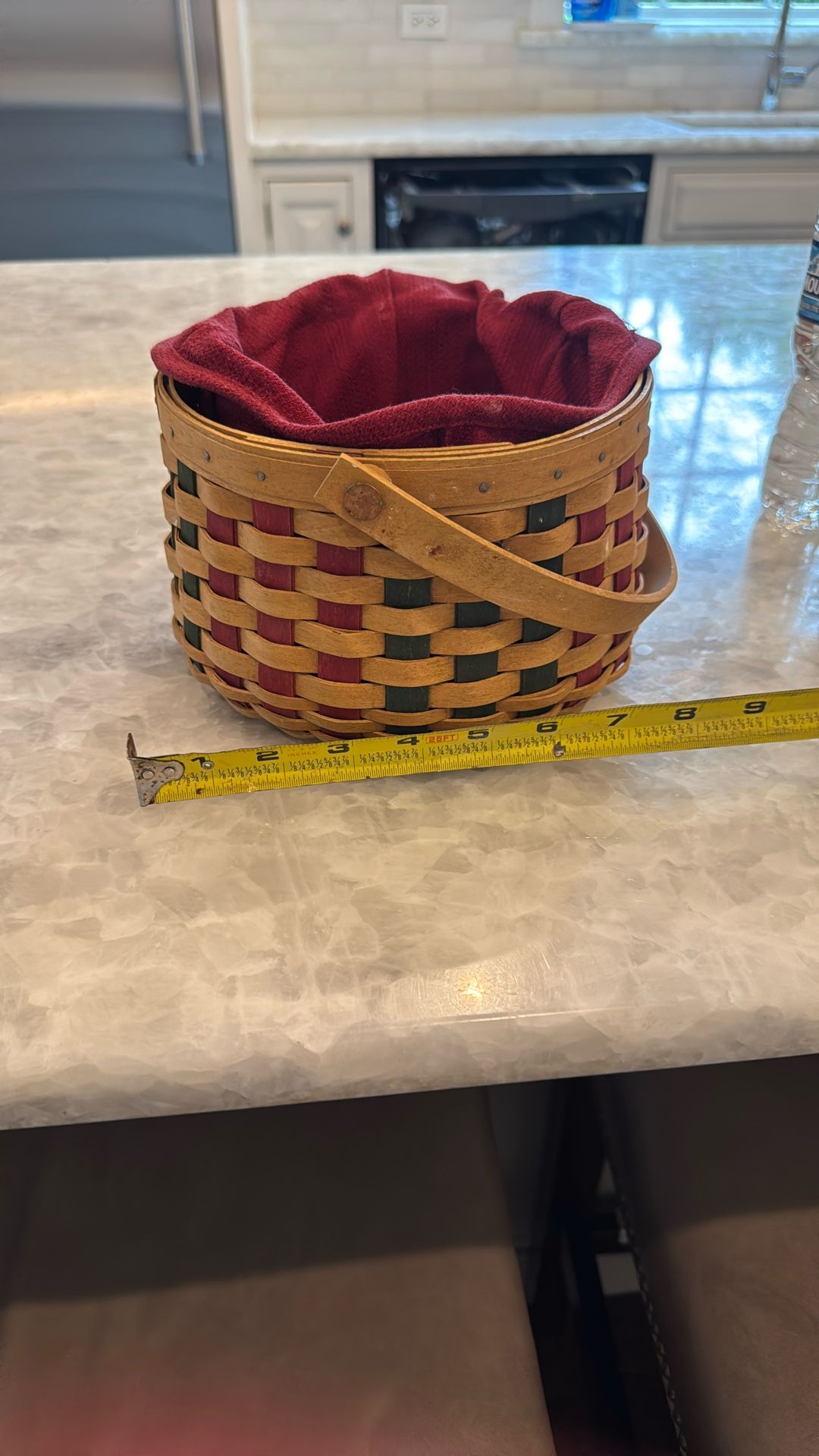 8 Inch Longaberger Basket
