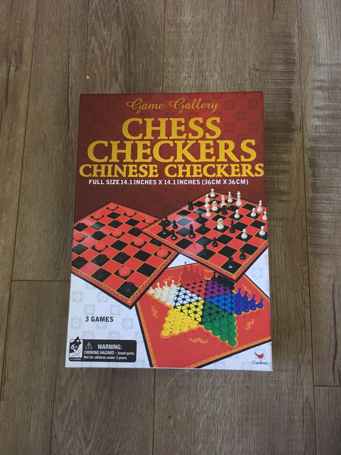 Board Games 3in1 Chess, Checkers, and Chinese Checkers