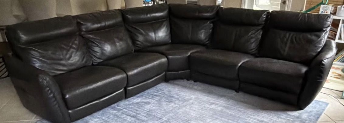 Sectional Leather Sofa. Price Including Delivery