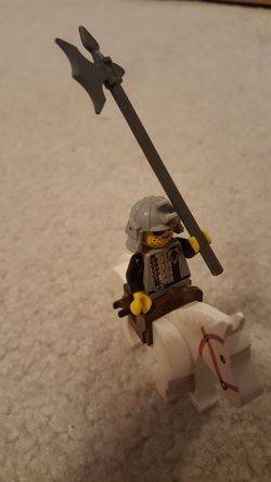 LEGO Knight on horse