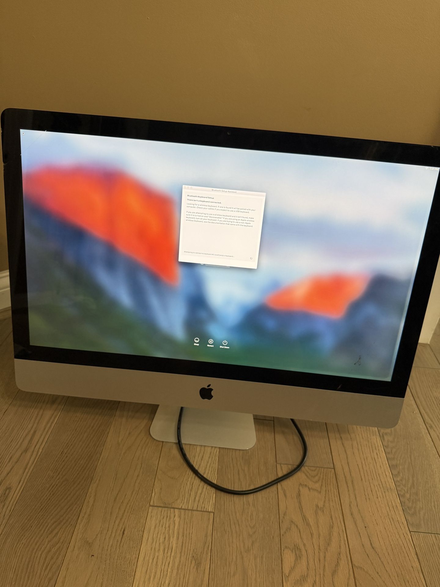 HUGE Apple iMac A1312 27” Mid 2011 – 3.1GHz i5, 1TB HDD, 4GB RAM – Some scratches on screen!