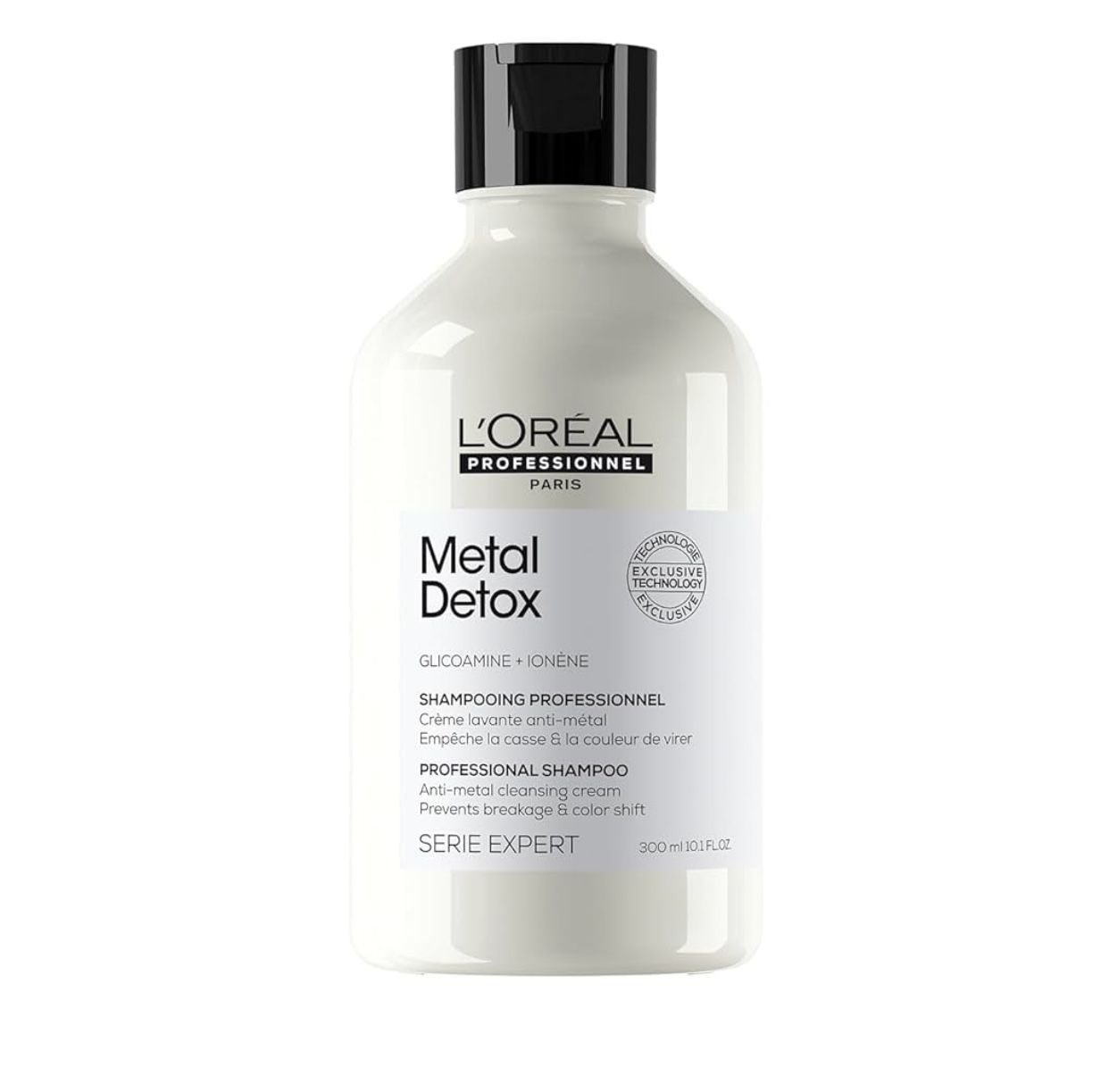 L'Oréal Professionnel Paris Metal Detox Shampoo - Sulfate-Free Anti-Breakage Shampoo For Damaged or Color-Treated Hair, Detoxifies, Prevents Damage &