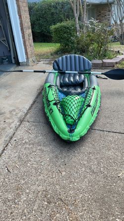 Intex Challenger K1 Inflatable Kayak with Paddle