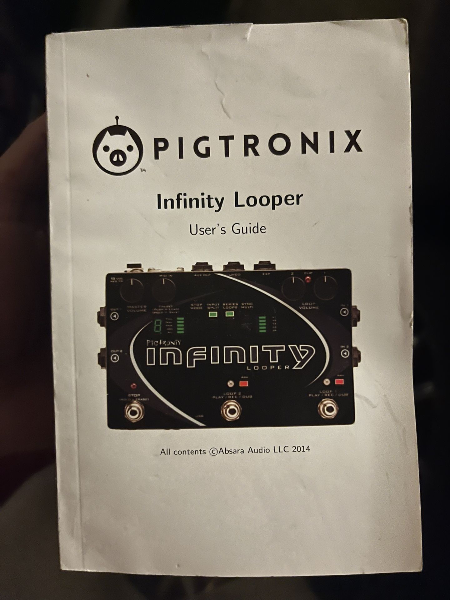 powerful, high-fidelity guitar pedal by Pigtronix