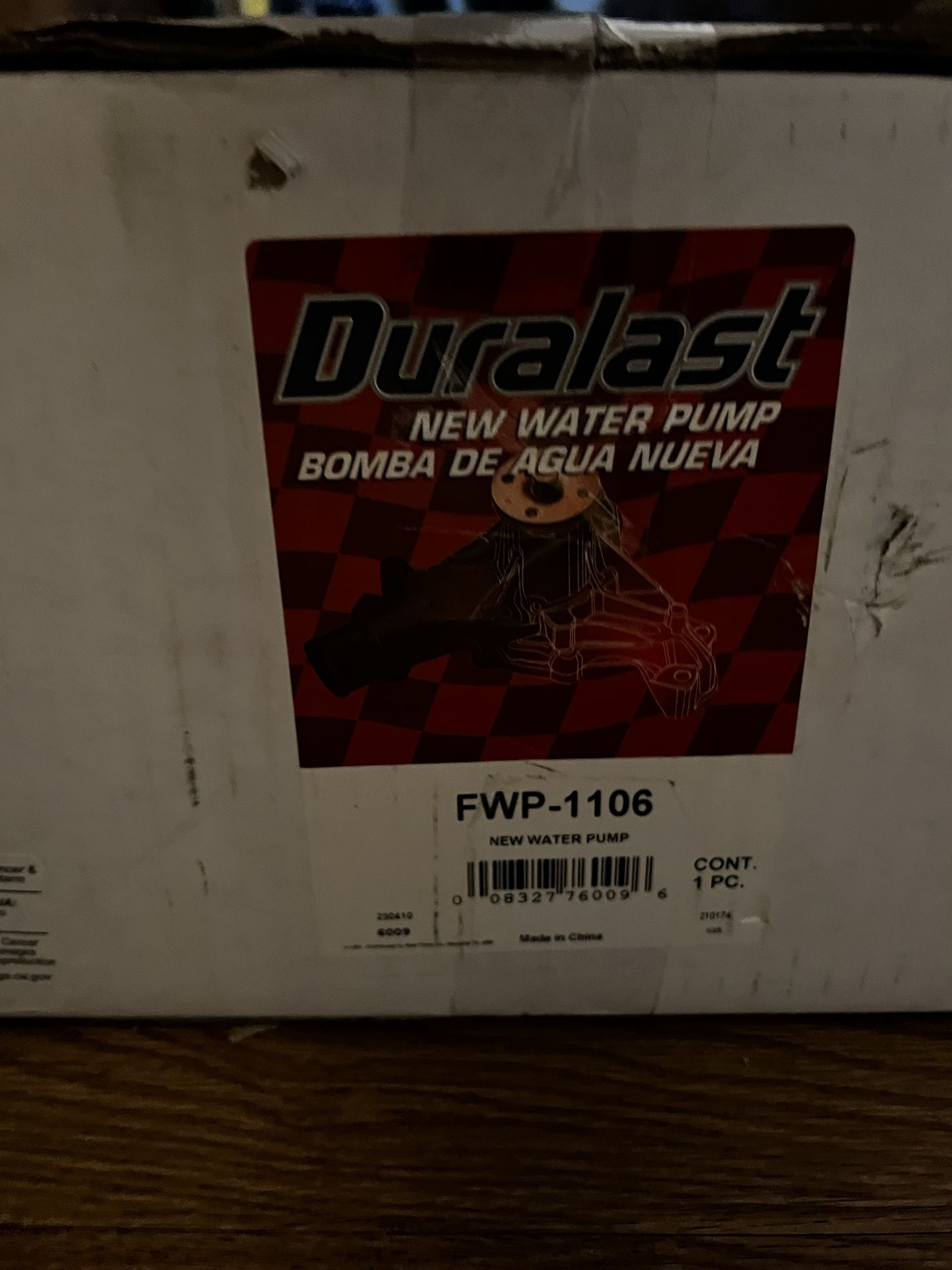 Water Pump Oil Pam Gasket