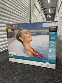 SaluSpa 6002TE Tahiti Energy-Efficient Smart AirJet Inflatable Circle Hot Tub