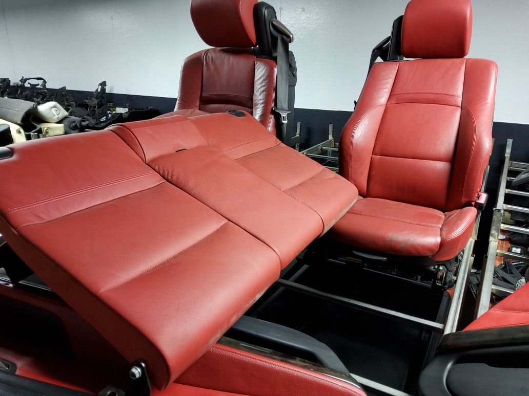 BMW E93 Seats And Interior For 328i 335i Convertible Red for Sale in