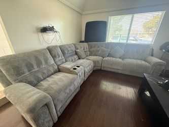 6 Piece Reclining Sectional