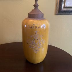 Tuscan Style Jar (18 1/2” H)